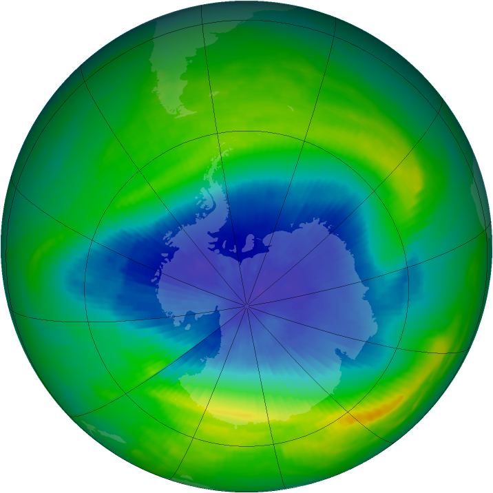 Ozone Map 1983-10-20